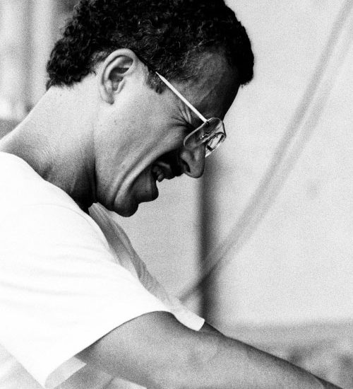 Keith Jarrett photographed in Lugano